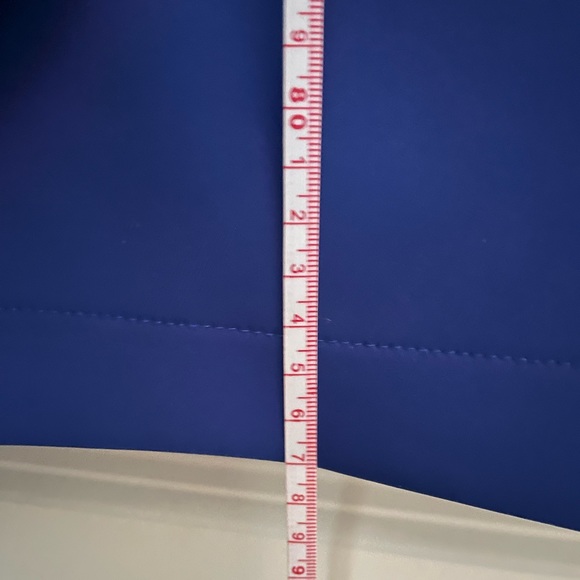 BCBG Blue Mini Dress with pockets (Size 6) - Picture 5 of 7